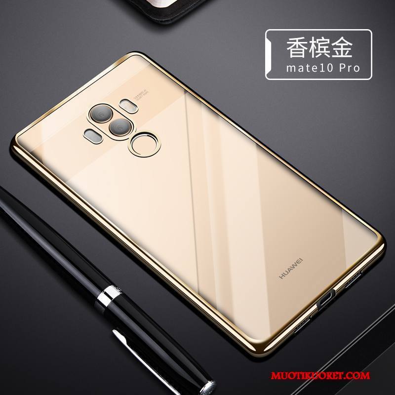 Huawei Mate 10 Pro Kuori Silikoni Trendi Suojaus Puhelimen Kuoret Ultra Ohut Kulta