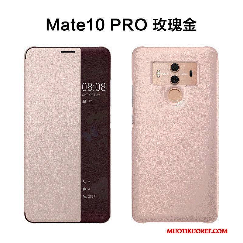 Huawei Mate 10 Pro Kuori Simpukka Murtumaton Puhelimen Kuoret Kotelo Suojaus Nahkakotelo