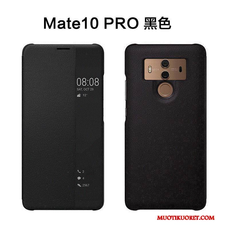 Huawei Mate 10 Pro Kuori Simpukka Murtumaton Puhelimen Kuoret Kotelo Suojaus Nahkakotelo