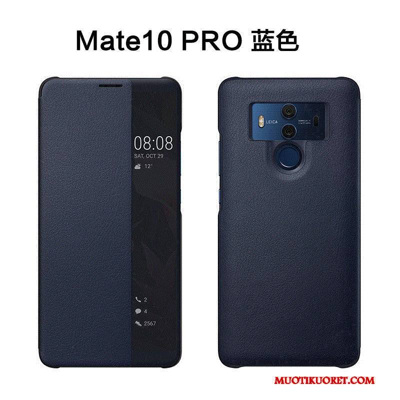 Huawei Mate 10 Pro Kuori Simpukka Murtumaton Puhelimen Kuoret Kotelo Suojaus Nahkakotelo