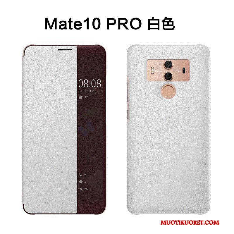 Huawei Mate 10 Pro Kuori Simpukka Murtumaton Puhelimen Kuoret Kotelo Suojaus Nahkakotelo