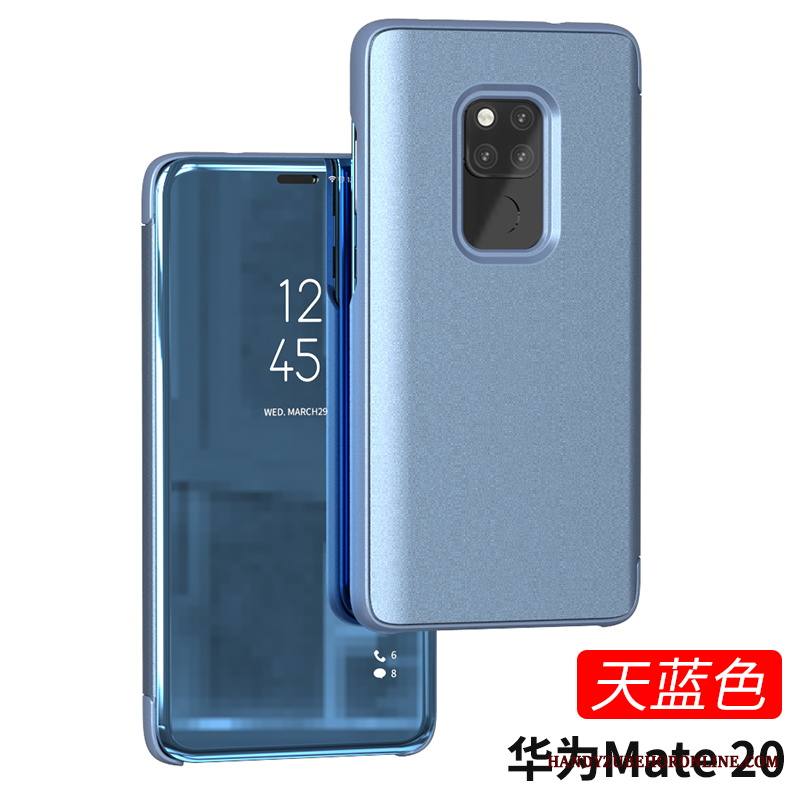 Huawei Mate 20 Kuori Murtumaton Kulta Puhelimen Puhelimen Kuoret Peili Tuki Suojaus