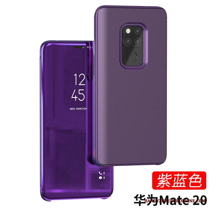 Huawei Mate 20 Kuori Murtumaton Kulta Puhelimen Puhelimen Kuoret Peili Tuki Suojaus