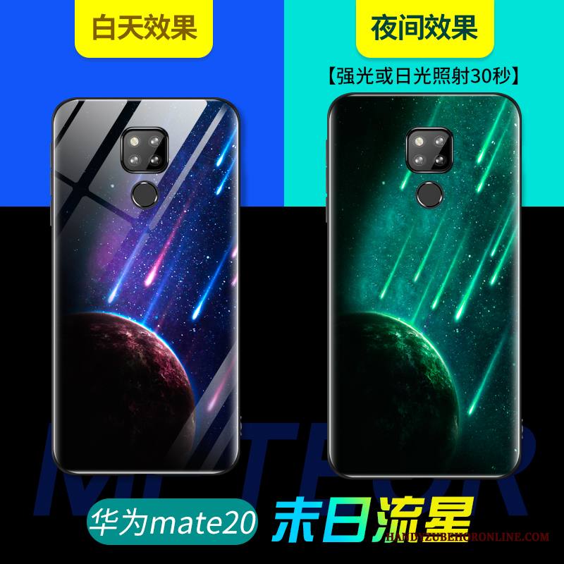 Huawei Mate 20 Kuori Net Red Puhelimen Kuoret Kirkas Pesty Suede Pehmeä Neste Murtumaton Persoonallisuus