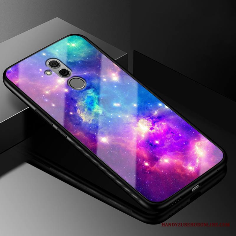 Huawei Mate 20 Lite Kuori Silikoni Kotelo Murtumaton Luova Sininen Taide Persoonallisuus