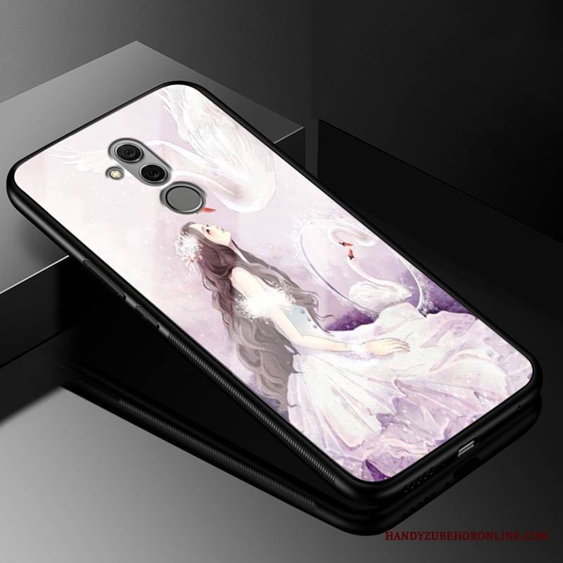 Huawei Mate 20 Lite Kuori Silikoni Kotelo Murtumaton Luova Sininen Taide Persoonallisuus