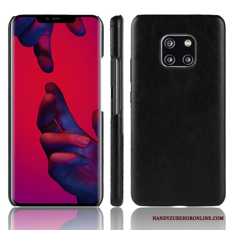 Huawei Mate 20 Rs Kova Suojaus Puhelimen Kuoret Kukkakuvio Kuori Punainen Kotelo