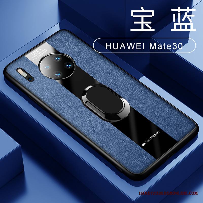 Huawei Mate 30 Kuori All Inclusive Ultra Vihreä Nahkakotelo Auto Murtumaton Puhelimen Kuoret