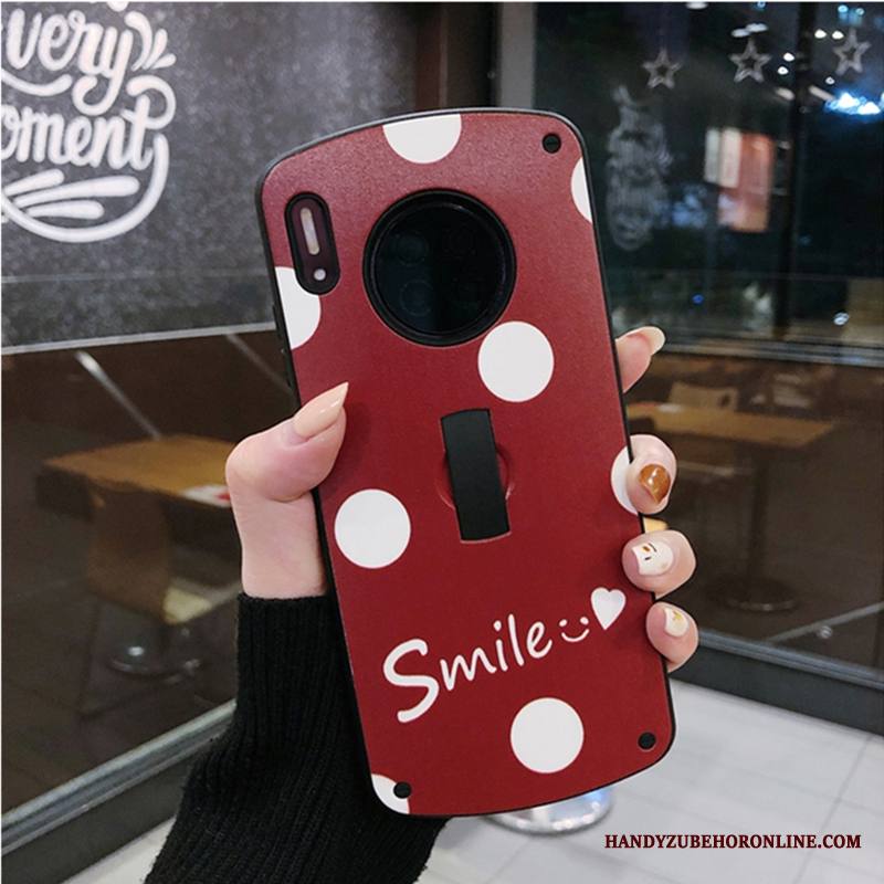 Huawei Mate 30 Pesty Suede Suupaltti Kuori Rengas Silmukka Net Red Puhelimen Kuoret