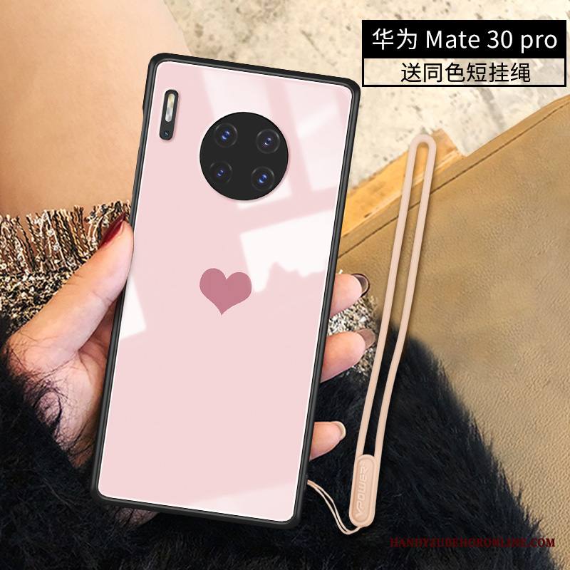 Huawei Mate 30 Pro Kuori Persoonallisuus Yksinkertainen Luova Ohut Murtumaton Uusi Lasi