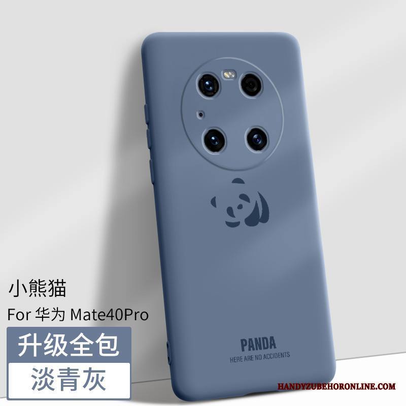 Huawei Mate 40 Pro Kuori Murtumaton Sininen Silikoni Suojaus Puhelimen Kuoret Kotelo All Inclusive