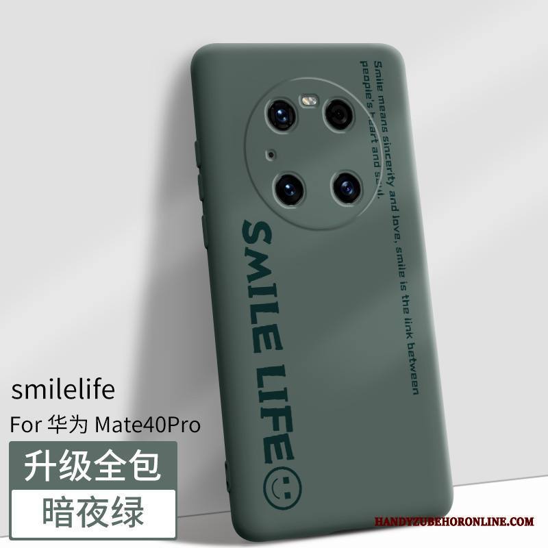 Huawei Mate 40 Pro Kuori Murtumaton Sininen Silikoni Suojaus Puhelimen Kuoret Kotelo All Inclusive