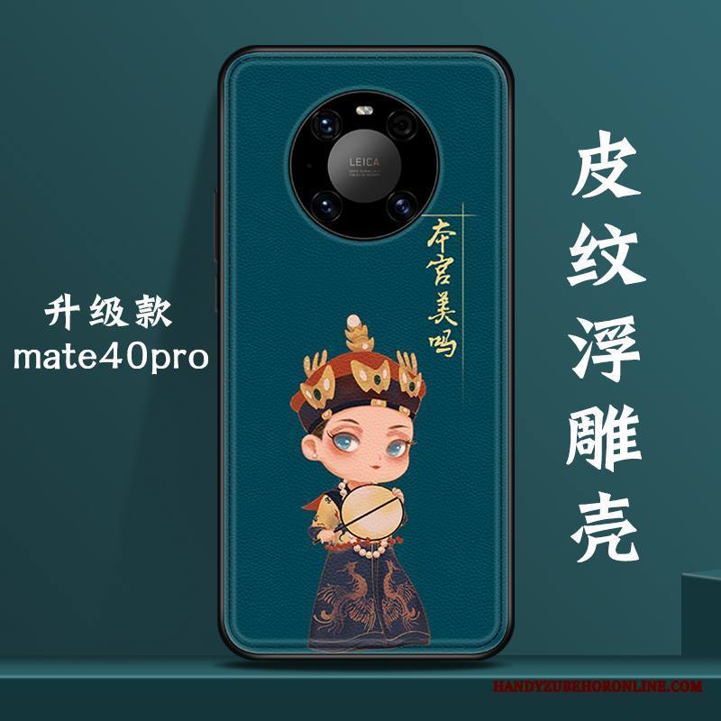 Huawei Mate 40 Pro Kuori Persoonallisuus Alkuperäinen Luova Puhelimen Kuoret Sininen Murtumaton All Inclusive