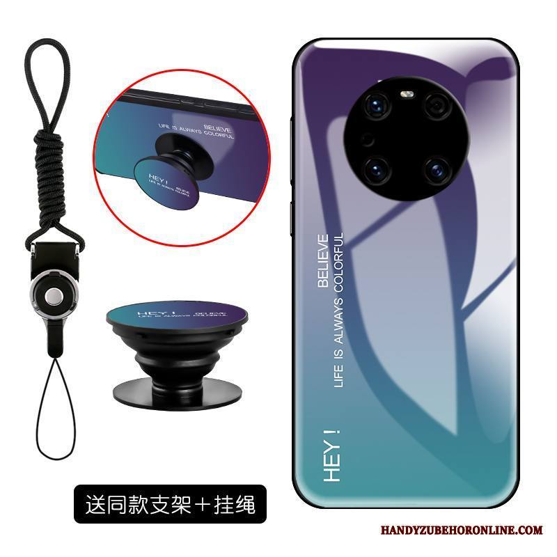 Huawei Mate 40 Pro Kuori Puhelimen Kuoret Murtumaton Suojaus Yksinkertainen Kotelo Karkaisu Tila