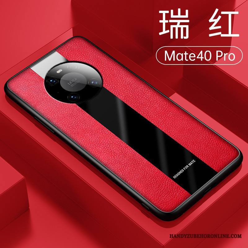 Huawei Mate 40 Pro Kuori Silikoni All Inclusive Harmaa Persoonallisuus Kotelo Yksinkertainen Nahka