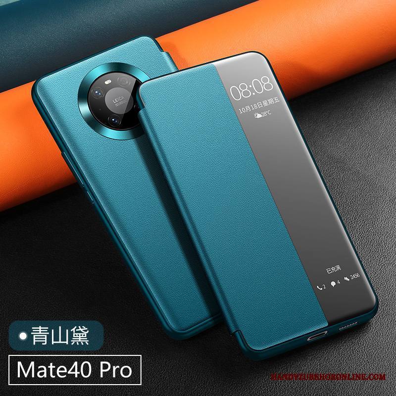 Huawei Mate 40 Pro Kuori Simpukka Suojaus Uusi All Inclusive Murtumaton Aito Nahka