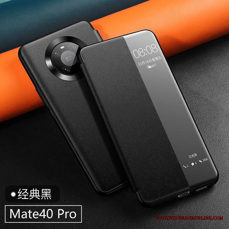 Huawei Mate 40 Pro Kuori Simpukka Suojaus Uusi All Inclusive Murtumaton Aito Nahka