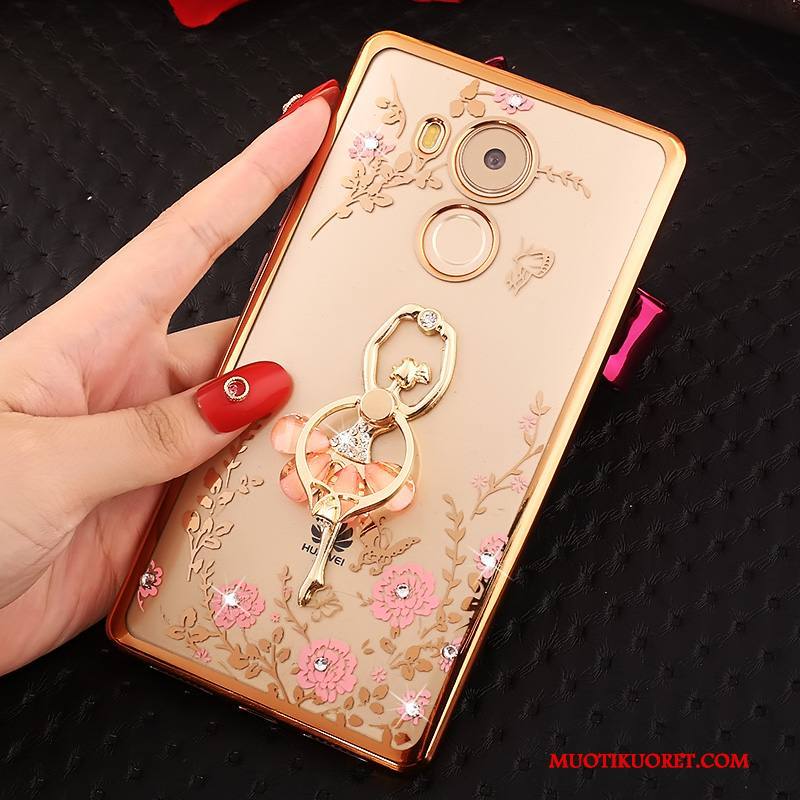 Huawei Mate 8 Strassi Suojaus Rhinestone Inlay Kotelo Kuori Jauhe Puhelimen Kuoret