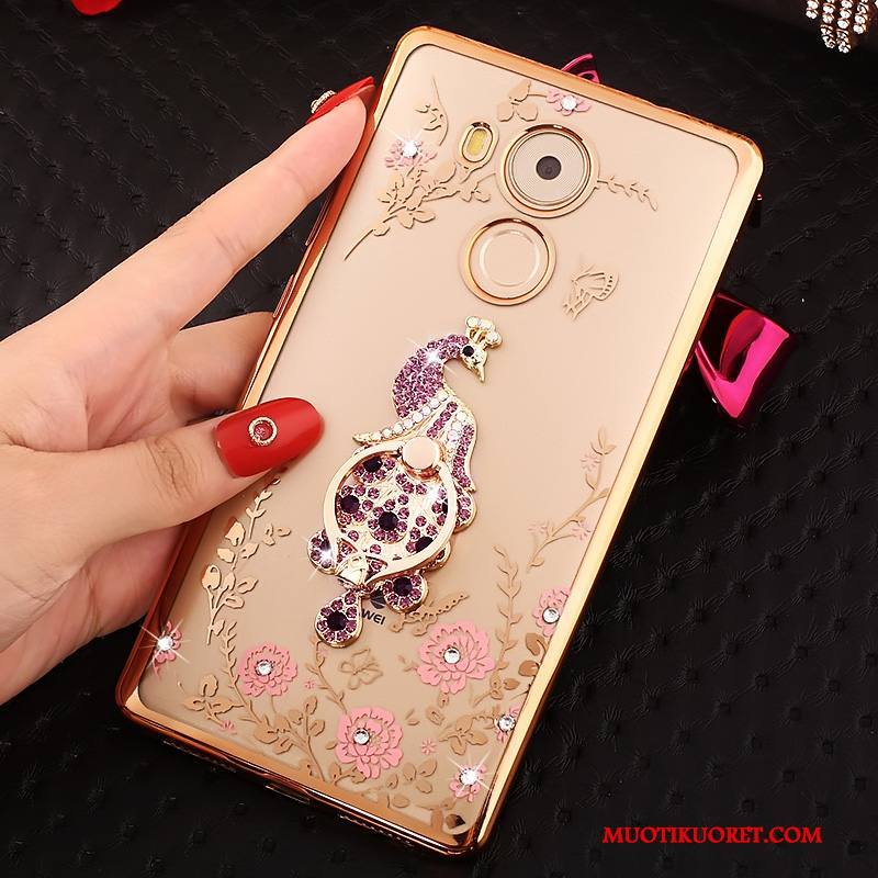 Huawei Mate 8 Strassi Suojaus Rhinestone Inlay Kotelo Kuori Jauhe Puhelimen Kuoret