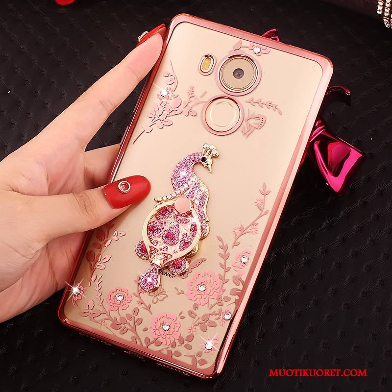 Huawei Mate 8 Strassi Suojaus Rhinestone Inlay Kotelo Kuori Jauhe Puhelimen Kuoret