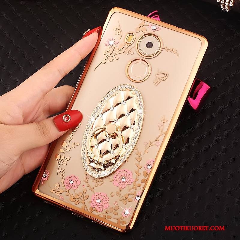 Huawei Mate 8 Strassi Suojaus Rhinestone Inlay Kotelo Kuori Jauhe Puhelimen Kuoret