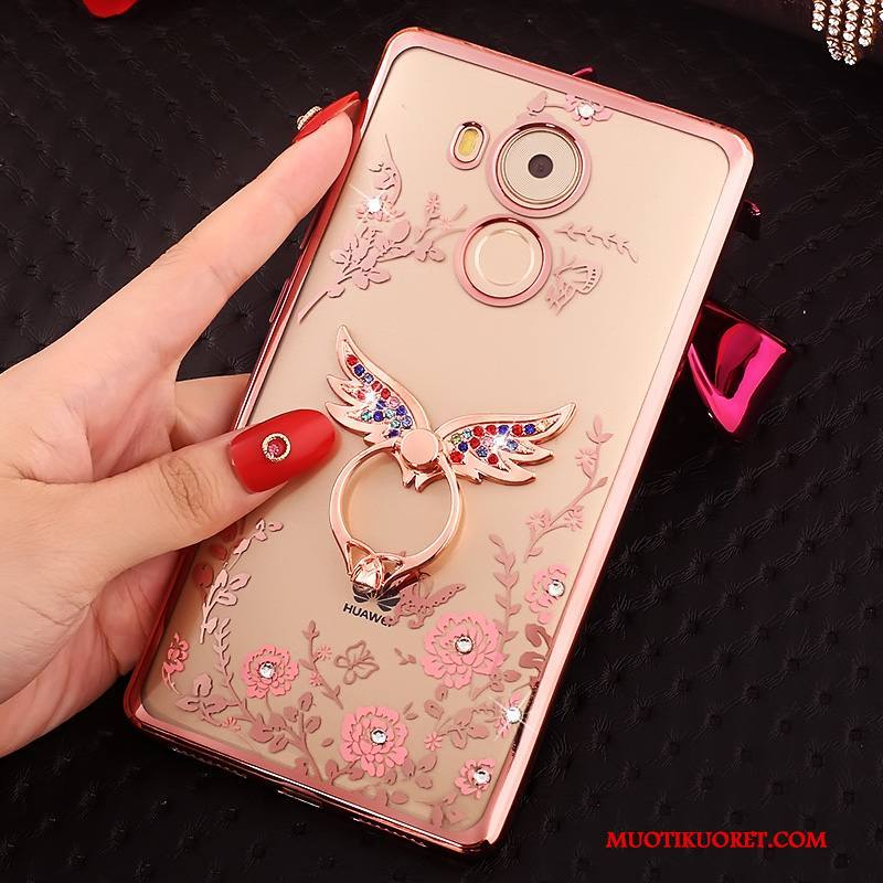 Huawei Mate 8 Strassi Suojaus Rhinestone Inlay Kotelo Kuori Jauhe Puhelimen Kuoret