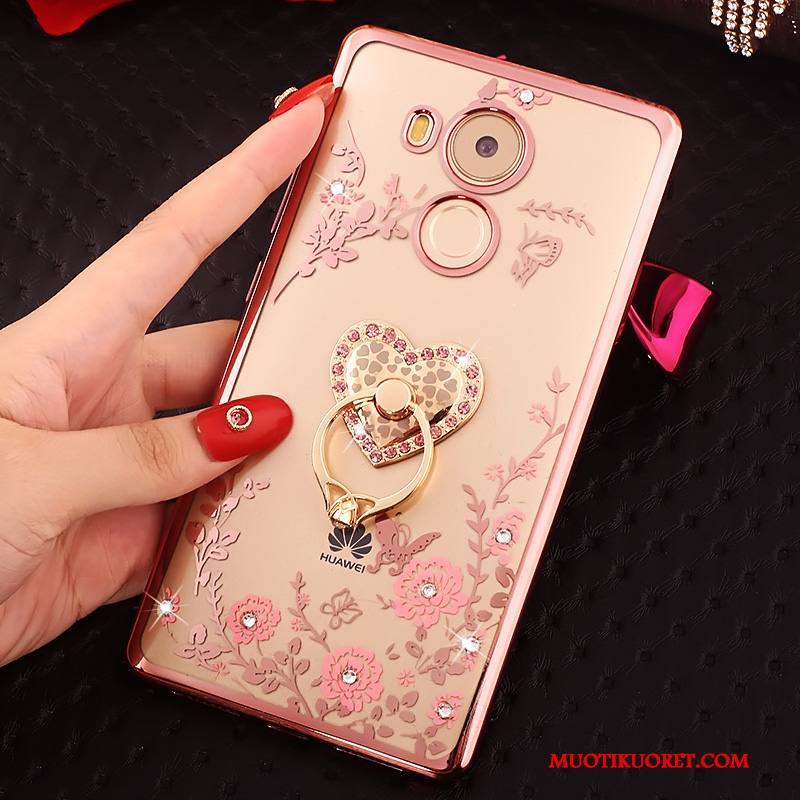 Huawei Mate 8 Strassi Suojaus Rhinestone Inlay Kotelo Kuori Jauhe Puhelimen Kuoret