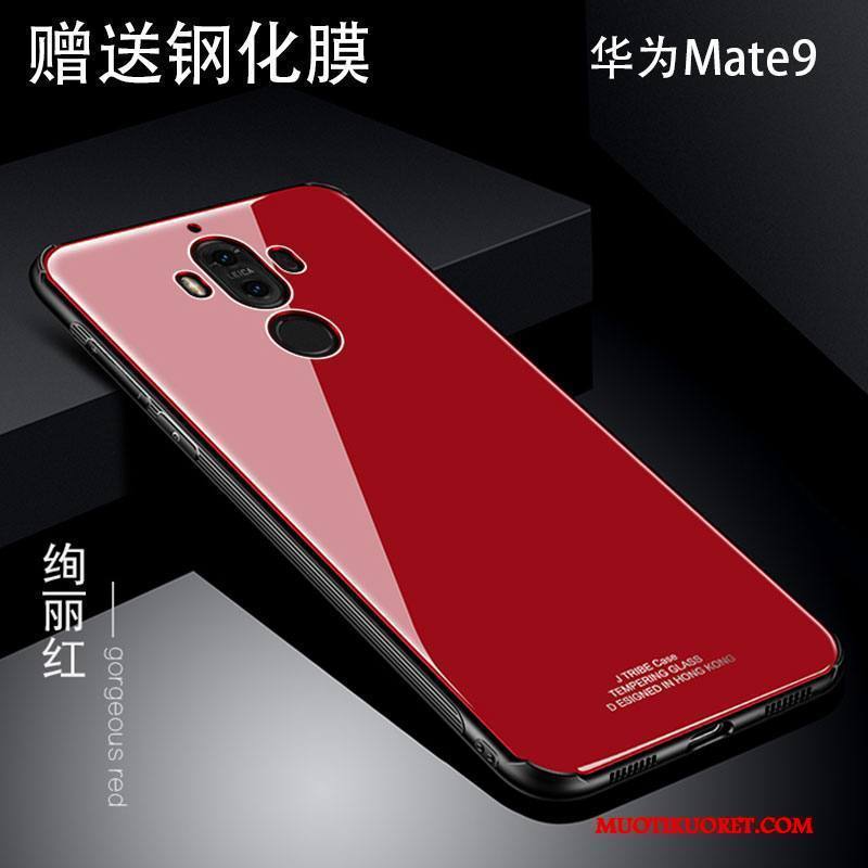 Huawei Mate 9 Kuori Kotelo Musta Persoonallisuus Metalli Trendi Murtumaton Puhelimen Kuoret