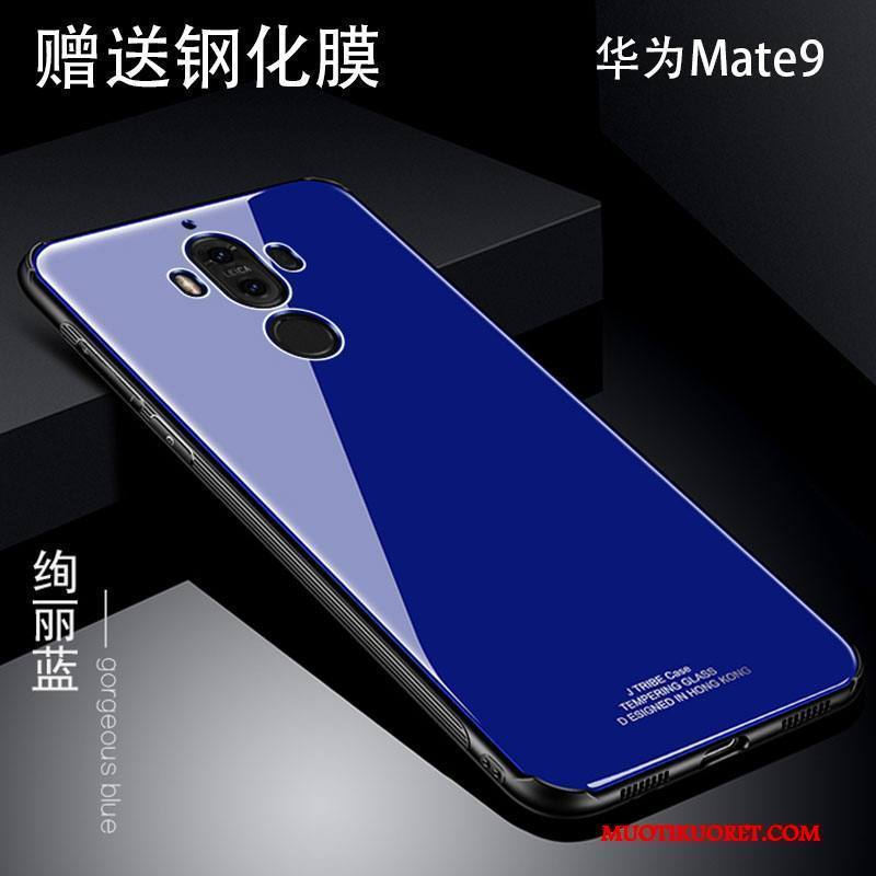 Huawei Mate 9 Kuori Kotelo Musta Persoonallisuus Metalli Trendi Murtumaton Puhelimen Kuoret