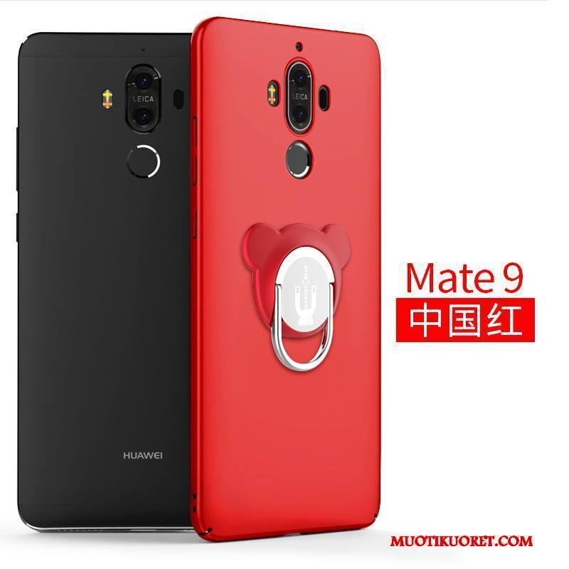 Huawei Mate 9 Kuori Kotelo Persoonallisuus Magneettinen Luova Punainen Puhelimen Kuoret