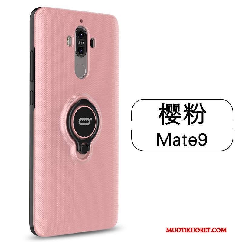 Huawei Mate 9 Kuori Murtumaton Kotelo Rengas Vihreä Tuki Silikoni Suojaus