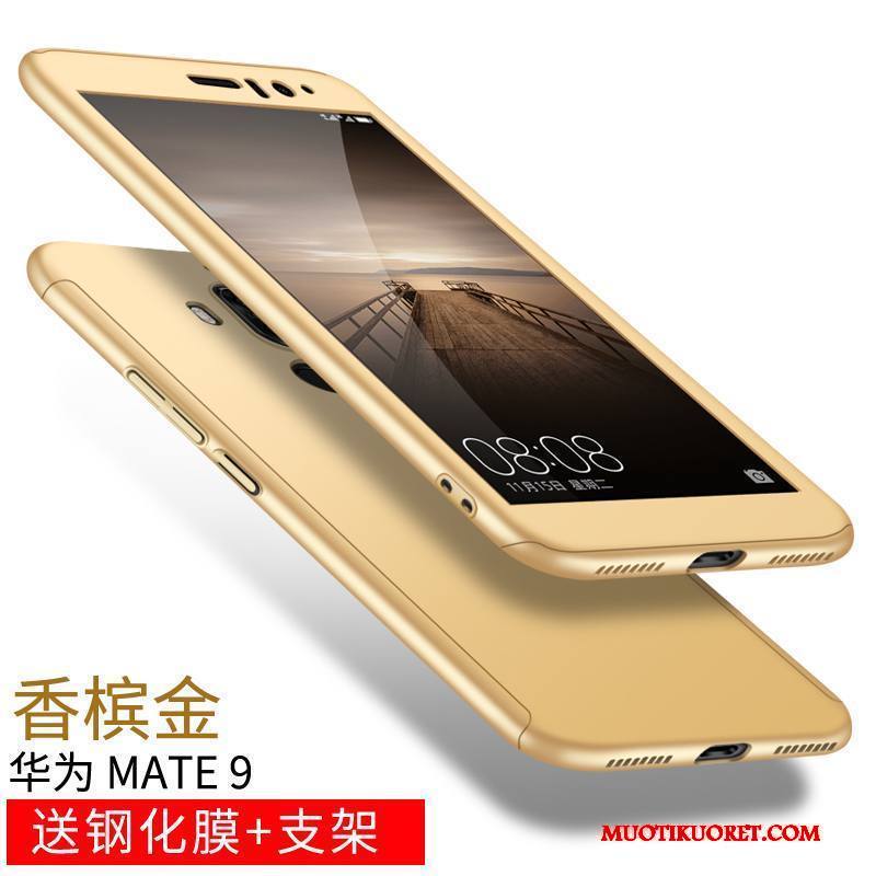 Huawei Mate 9 Kuori Puhelimen Kuoret Musta All Inclusive Suojaus Silikonikuori Kotelo Murtumaton