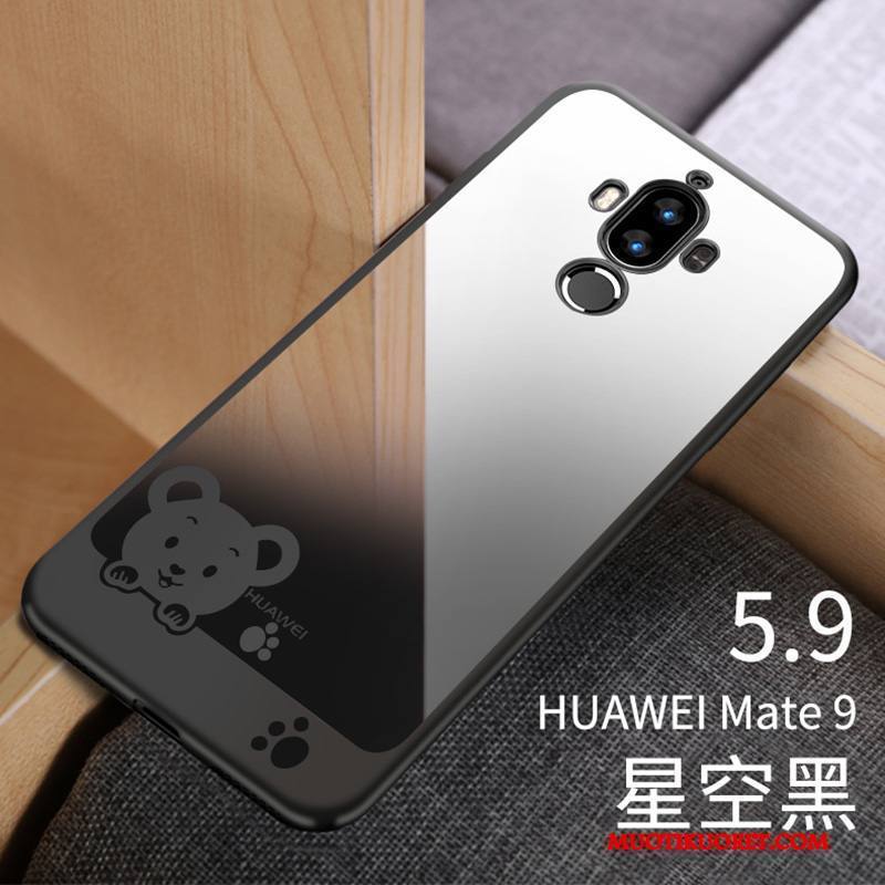 Huawei Mate 9 Kuori Ultra Läpinäkyvä Ohut Punainen Trendi Kotelo Puhelimen Kuoret