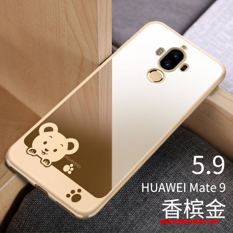 Huawei Mate 9 Kuori Ultra Läpinäkyvä Ohut Punainen Trendi Kotelo Puhelimen Kuoret