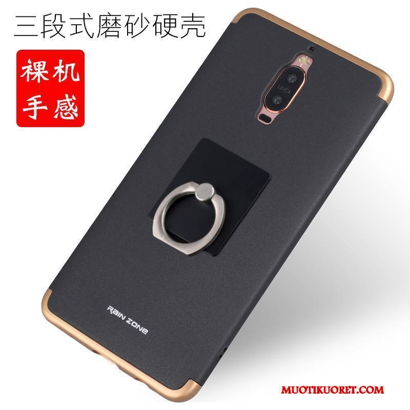 Huawei Mate 9 Pro Kotelo Musta Kehys Suojaus Puhelimen Kuoret Metalli Kuori