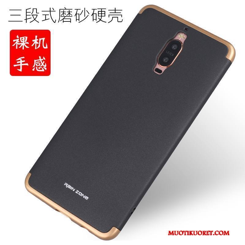 Huawei Mate 9 Pro Kotelo Musta Kehys Suojaus Puhelimen Kuoret Metalli Kuori