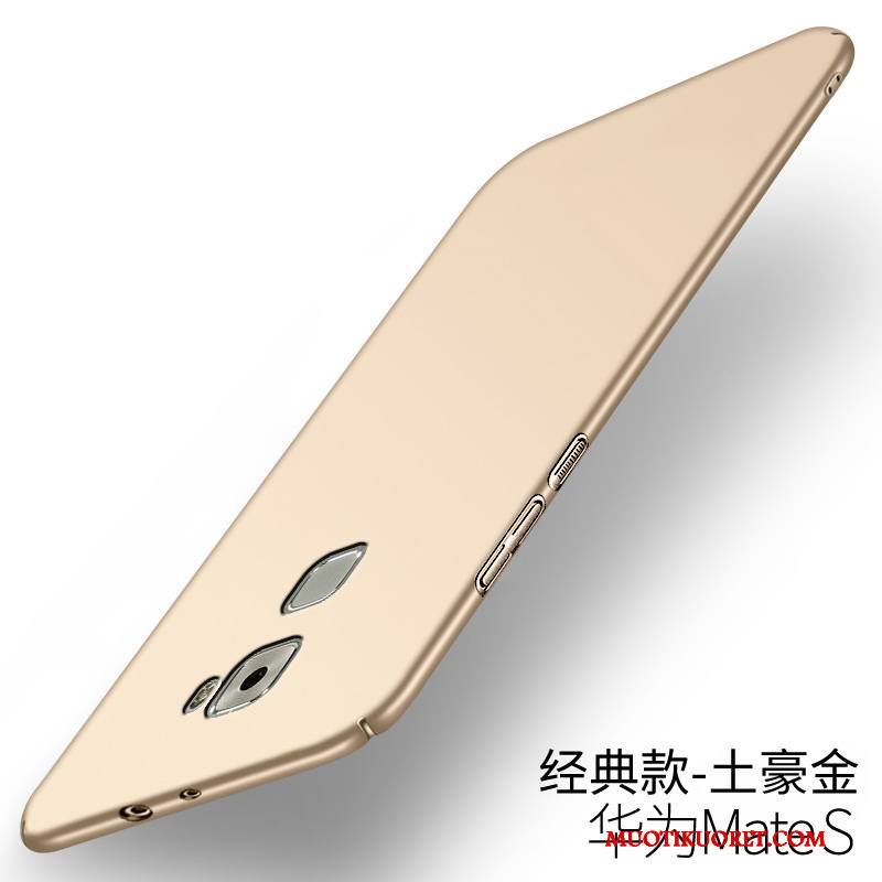 Huawei Mate S Silikoni Kulta Kuori Pesty Suede Suojaus Puhelimen Kuoret Kotelo