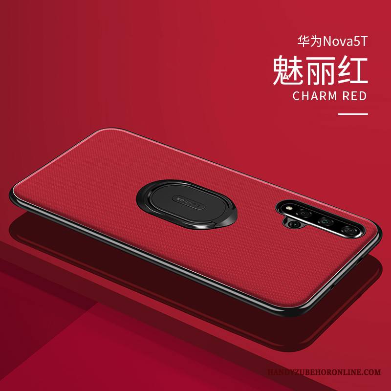 Huawei Nova 5t Kuori Luova Ohut Murtumaton Nahkakotelo All Inclusive Suojaus Ultra