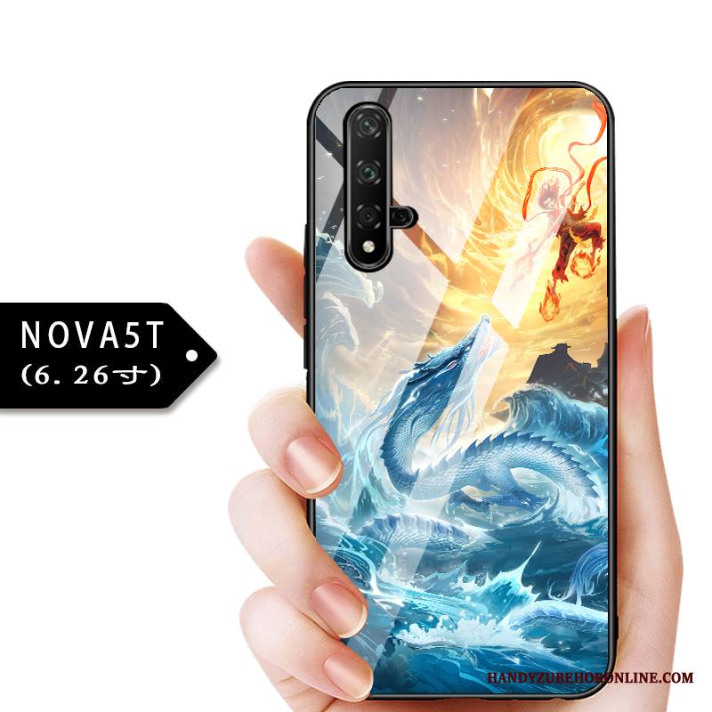 Huawei Nova 5t Kuori Muokata Lasi Suojaus Puhelimen Kuoret All Inclusive Murtumaton Kotelo