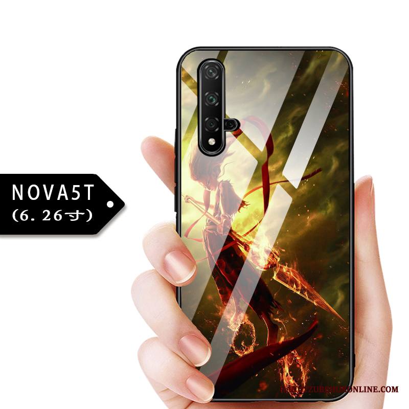 Huawei Nova 5t Kuori Muokata Lasi Suojaus Puhelimen Kuoret All Inclusive Murtumaton Kotelo