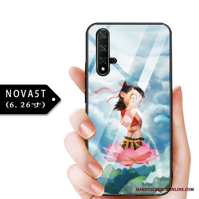 Huawei Nova 5t Kuori Muokata Lasi Suojaus Puhelimen Kuoret All Inclusive Murtumaton Kotelo