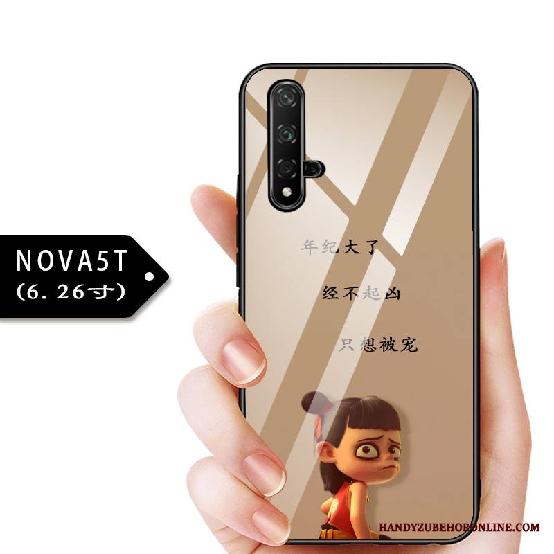 Huawei Nova 5t Kuori Muokata Lasi Suojaus Puhelimen Kuoret All Inclusive Murtumaton Kotelo