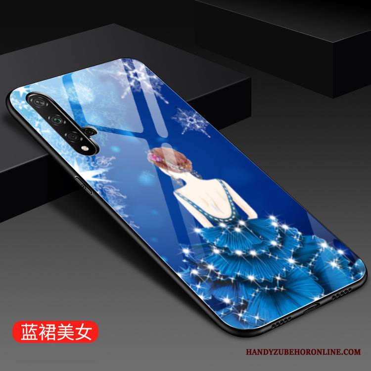 Huawei Nova 5t Kuori Puhelimen Kuoret Tila Murtumaton Lasi Kustannukset Trendi Sininen