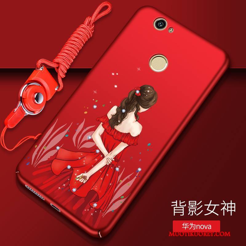 Huawei Nova Kuori All Inclusive Persoonallisuus Luova Puhelimen Kuoret Pesty Suede Trendi Kotelo