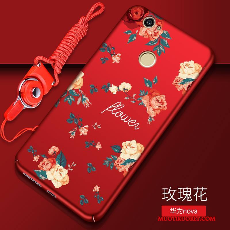 Huawei Nova Kuori All Inclusive Persoonallisuus Luova Puhelimen Kuoret Pesty Suede Trendi Kotelo