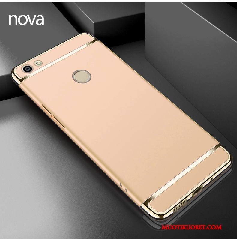 Huawei Nova Kuori Jauhe Kotelo Pesty Suede All Inclusive Murtumaton Puhelimen Kuoret Suojaus