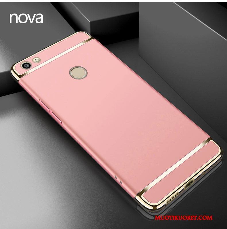 Huawei Nova Kuori Jauhe Kotelo Pesty Suede All Inclusive Murtumaton Puhelimen Kuoret Suojaus