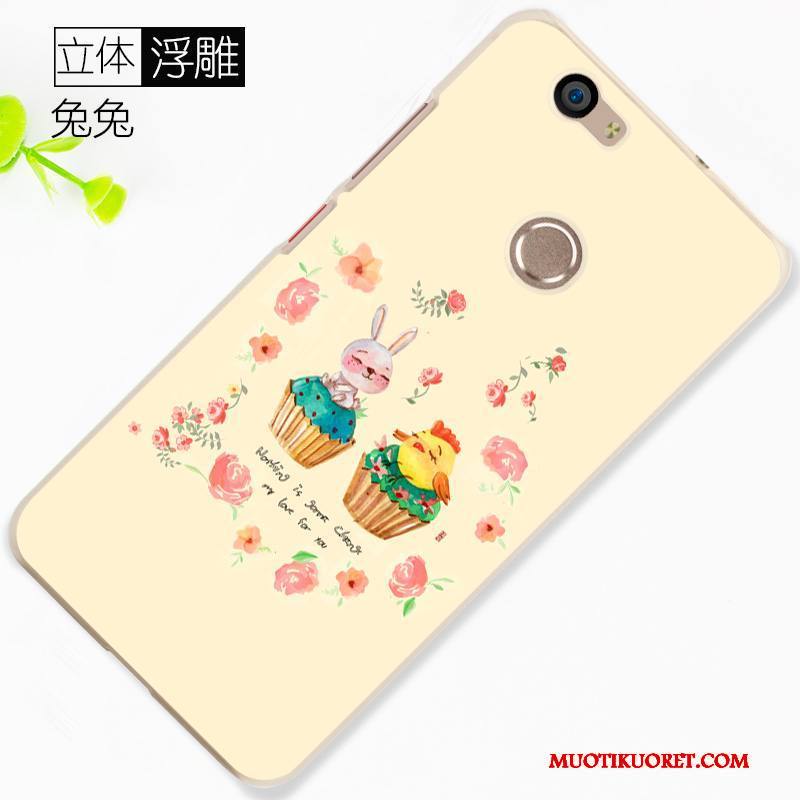 Huawei Nova Kuori Persoonallisuus Luova Kotelo Pesty Suede Puhelimen Kuoret Jauhe Murtumaton