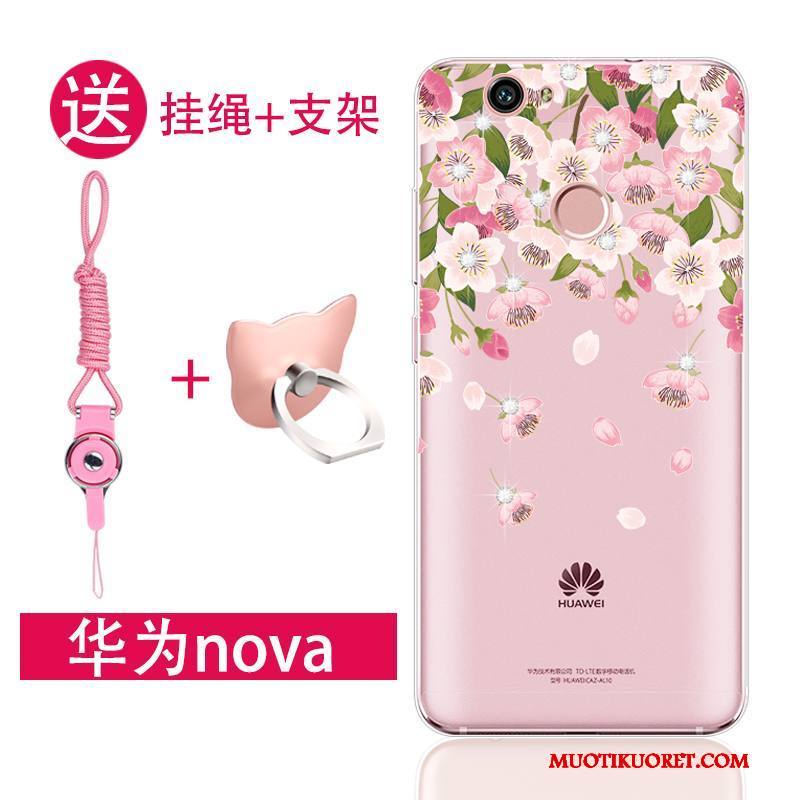 Huawei Nova Kuori Puhelimen Kuoret Nuoret Pehmeä Neste Jauhe Silikoni