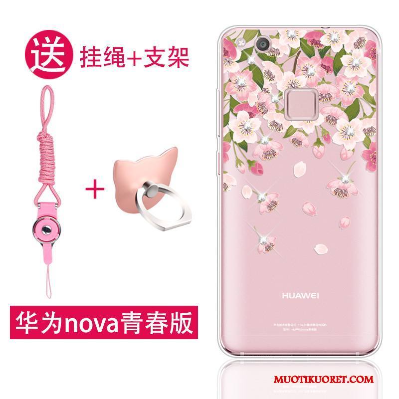 Huawei Nova Kuori Puhelimen Kuoret Nuoret Pehmeä Neste Jauhe Silikoni